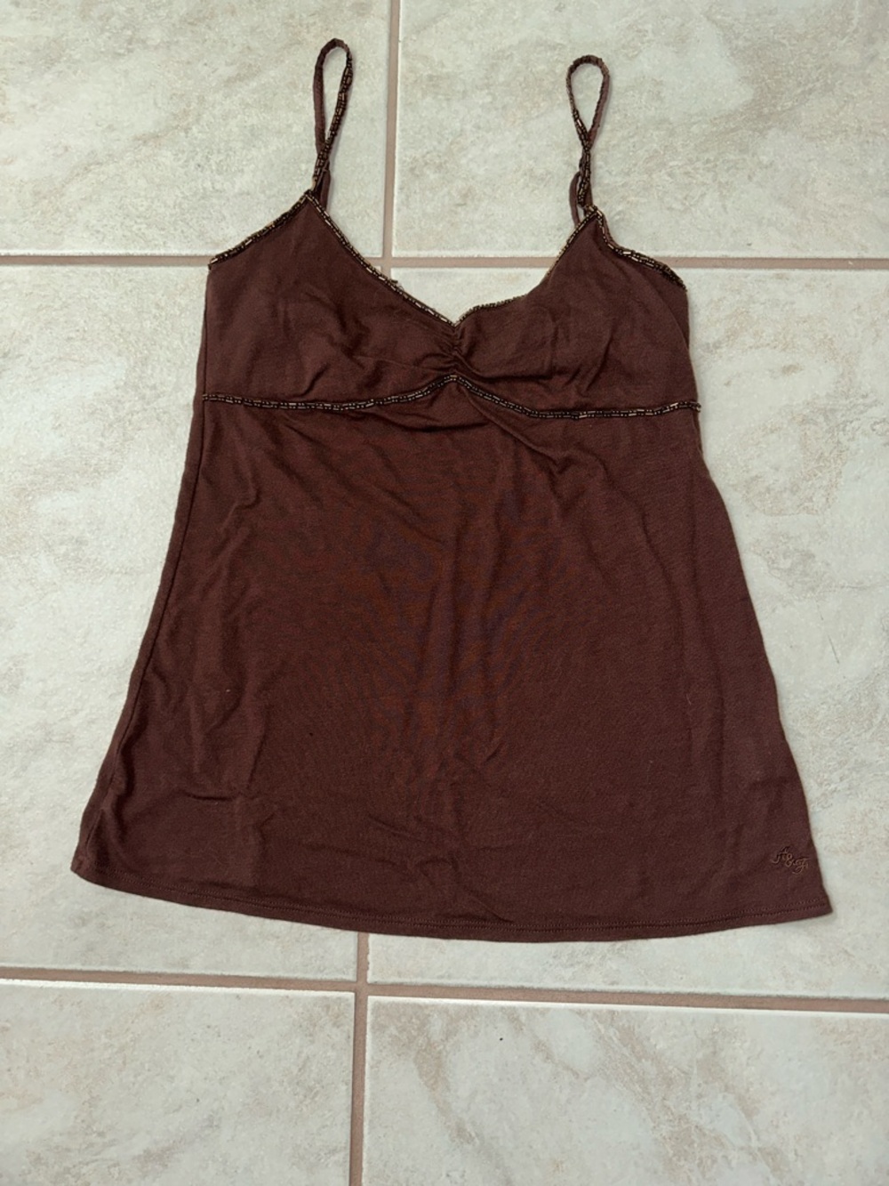 Abercrombie & Fitch Spaghetti Strap Cami Top